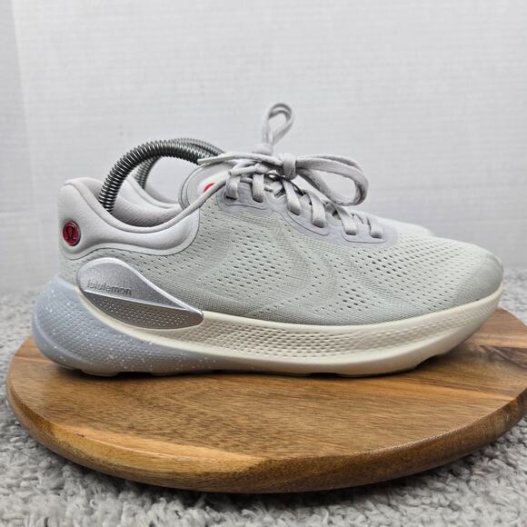 Lululemon Womens 8.5 Beyondfeel Vapor Antique White Athletic Daily Running Shoe - Picture 3 of 12